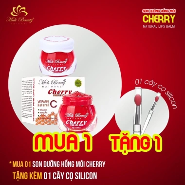 Tặng Cây Cọ Son Dưỡng Hồng Môi CHERRY Chống Nắng 10g MIDI BEAUTY Giá Ưu Đãi 69K