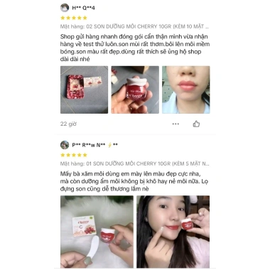 Tặng Cây Cọ Son Dưỡng Hồng Môi CHERRY Chống Nắng 10g MIDI BEAUTY Giá Ưu Đãi 69K