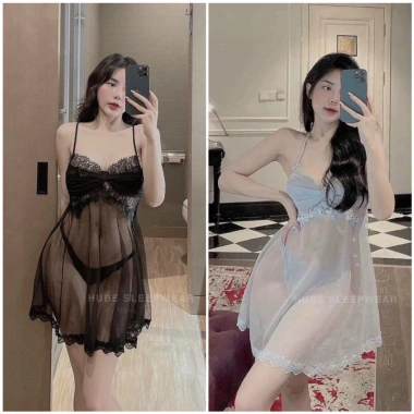 Tặng Chip Váy Ngủ Hai Dây Ren Xuyên Thấu Nơ Ngực Sexy QC Loại 1 Giá 195.000 Xíu Sleepwear Tặng Chip Váy Ngủ Hai Dây Ren Xuyên Thấu Nơ Ngực Sexy QC Loại 1 Giá 195.000 Xíu Sleepwear