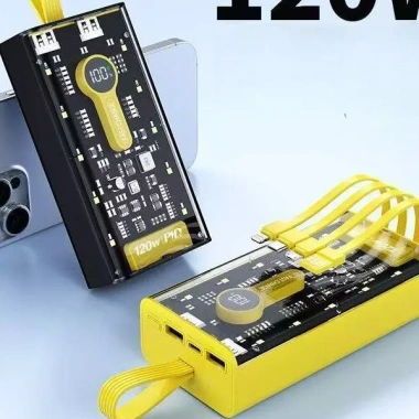Tặng dây sạc nhanh - Sạc dự phòng PD120W 50.000mAh, pin dự phòng màn hình LED tích hợp, chỉ 218.000₫ 3 Tặng dây sạc nhanh - Sạc dự phòng PD120W 50.000mAh, pin dự phòng màn hình LED tích hợp, chỉ 218.000₫ 3