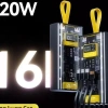 Tặng dây sạc nhanh - Sạc dự phòng PD120W 50.000mAh, pin dự phòng màn hình LED tích hợp, chỉ 218.000₫ 4