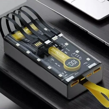 Tặng dây sạc nhanh - Sạc dự phòng PD120W 50.000mAh, pin dự phòng màn hình LED tích hợp, chỉ 218.000₫