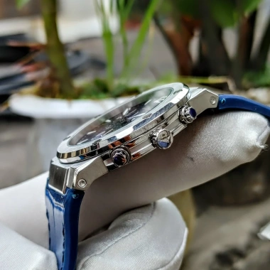 Tặng Hộp Đẹp Đồng Hồ Nam Ferragamo F-80 42mm Swiss Quartz Dây Da Cá Sấu Ưu Đãi 3.2 Triệu 3