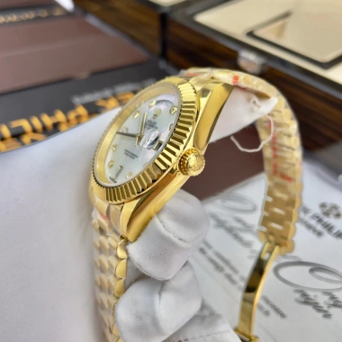 Tặng Hộp Đẹp Đồng Hồ Nam RoLex Sapphire RA22 36mm/40mm Mặt MOP Máy Cơ Automatic Nhật – Giá Ưu Đãi 2.55 Triệu 6