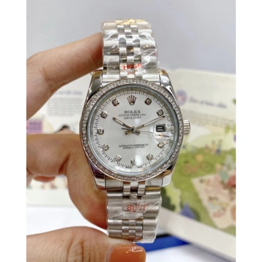 Tặng Hộp Đẹp Đồng Hồ Nam roLex Sapphire RA42 36/40mm Viền Đá Automatic Nhật - 2.55 Triệu 3 Tặng Hộp Đẹp Đồng Hồ Nam roLex Sapphire RA42 36/40mm Viền Đá Automatic Nhật - 2.55 Triệu 3