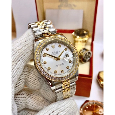 Tặng Hộp Đẹp Đồng Hồ Nam roLex Sapphire RA42 36/40mm Viền Đá Automatic Nhật - 2.55 Triệu 4 Tặng Hộp Đẹp Đồng Hồ Nam roLex Sapphire RA42 36/40mm Viền Đá Automatic Nhật - 2.55 Triệu 4