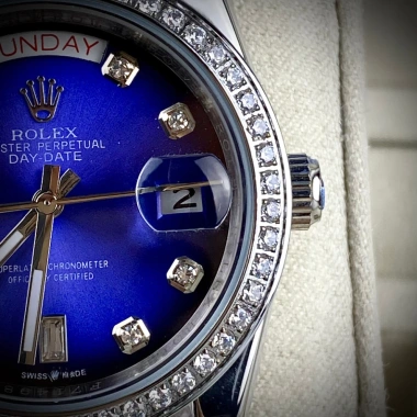 Tặng Hộp Đẹp Đồng Hồ Nam RoLex Xanh Viền Đá Dây Đá Máy Cơ Nhật Bảo Hành 2 Năm Tặng Hộp Đẹp Đồng Hồ Nam RoLex Xanh Viền Đá Dây Đá Máy Cơ Nhật Bảo Hành 2 Năm