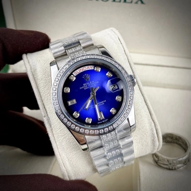 Tặng Hộp Đẹp Đồng Hồ Nam RoLex Xanh Viền Đá Dây Đá Máy Cơ Nhật Bảo Hành 2 Năm 11 Tặng Hộp Đẹp Đồng Hồ Nam RoLex Xanh Viền Đá Dây Đá Máy Cơ Nhật Bảo Hành 2 Năm 11