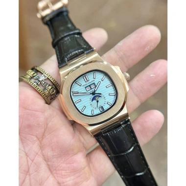 Tặng Hộp Đồng Hồ Nam Patek Philipp PA525 40mm Viền Trơn Dây Da Automatic Nhật 3 Tặng Hộp Đồng Hồ Nam Patek Philipp PA525 40mm Viền Trơn Dây Da Automatic Nhật 3