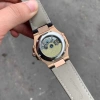 Tặng Hộp Đồng Hồ Nam Patek Philipp PA525 40mm Viền Trơn Dây Da Automatic Nhật 5