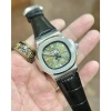 Tặng Hộp Đồng Hồ Nam Patek Philipp PA525 40mm Viền Trơn Dây Da Automatic Nhật 7