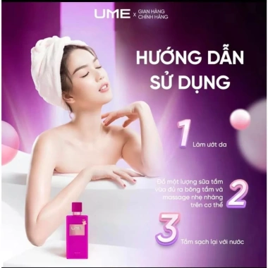 Tặng Kem Body UME 20g - Sữa Tắm Ngọc Trinh 250ml Hương Quyến Rũ 332.000 VND 7