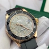 Tặng kèm hộp Đồng hồ nam Rolex Yacht Master 41mm máy cơ Nhật Bản full đá CZ dây silicone - Giá ưu đãi 3,5 triệu 3