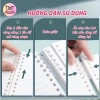 Tặng Kèm Sticker Sổ Còng A5 120 Trang Không Hoạ Tiết, Bìa 10 Chấu Khuyết Còng Giá chỉ 30k 7
