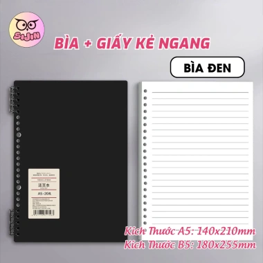 Tặng Kèm Sticker Sổ Còng A5 120 Trang Không Hoạ Tiết, Bìa 10 Chấu Khuyết Còng Giá chỉ 30k 10 Tặng Kèm Sticker Sổ Còng A5 120 Trang Không Hoạ Tiết, Bìa 10 Chấu Khuyết Còng Giá chỉ 30k 10