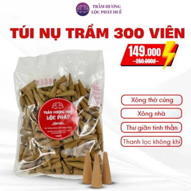 Tặng Lư Xông 100 viên Nụ Trầm Hương Thiên Nhiên Lộc Phát, xông nhà, khử ẩm mốc, 79.000 10