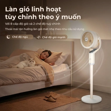 Tặng Máy Massage 700K - Quạt Tuần Hoàn AI Paveden PCF-18RHB, Điều Khiển Giọng Nói, Giá chỉ 1.29tr 7