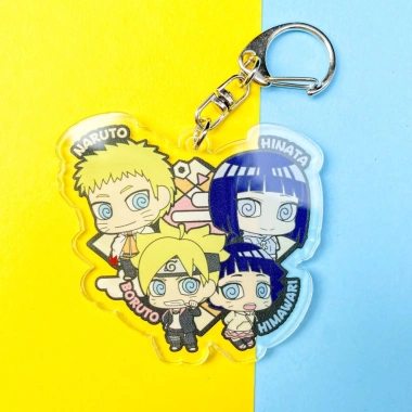 Tặng móc khóa anime BORUTO Naruto Next Generations chibi acrylic mica - 9.950₫