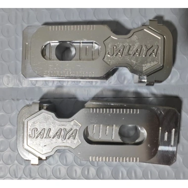 Tăng sên SALAYA T-CNC cho Fu led Fu mập – nẹp gắp nhôm 6.061, anode phủ cứng bóng, ốc inox 304 – Giá ưu đãi 216.000₫ 3