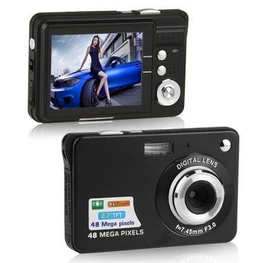Tặng thẻ nhớ Máy ảnh kỹ thuật số mini camera v2 48MP siêu mỏng, nhỏ gọn - Giá ưu đãi 712.000₫