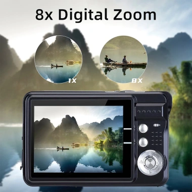 Tặng thẻ nhớ Máy ảnh kỹ thuật số mini camera v2 48MP siêu mỏng, nhỏ gọn - Giá ưu đãi 712.000₫