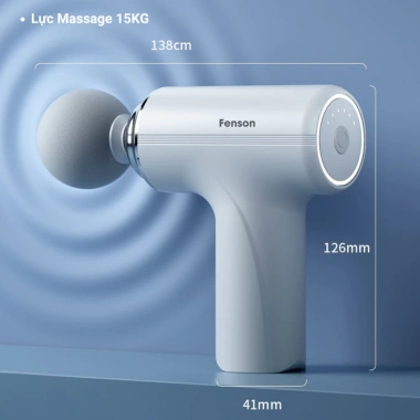 Tặng Túi Chống Sốc Máy Massage Cầm Tay Fenson AI Cảm Biến Lực Thư Giãn Cơ - BH 1 Năm Giá 175k 5