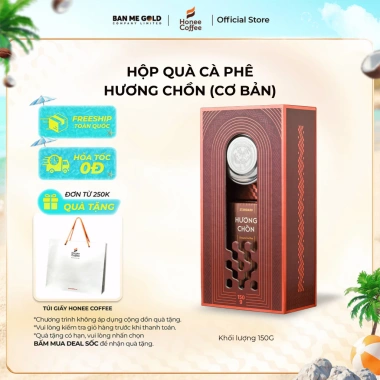 Tặng Túi Hộp Quà Cà Phê Chồn 150gr Pha Phin Ban Me Gold - Honee Coffee Giá 435k