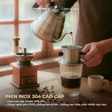 Tặng Túi Hộp Quà Cà Phê Chồn 150gr Pha Phin Ban Me Gold - Honee Coffee Giá 435k
