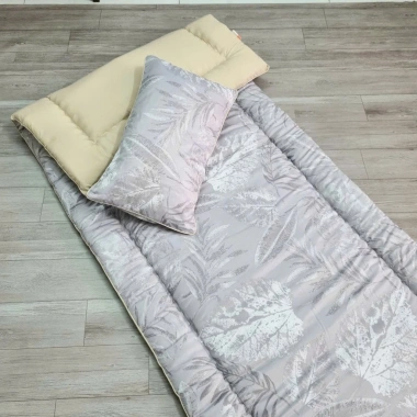 Tặng túi PVC + Bộ nệm gối văn phòng gấp gọn Kimhome, trải sàn 1 người, giá chỉ 450.000₫