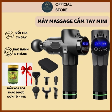 Tặng vali cao cấp - Máy massage cầm tay loại 1, cao cấp, bảo hành 3 năm, chỉ 329.000đ