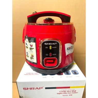 Tặng vỉ hấp nhựa Nồi Cơm Điện mini SHAHP 1L-1.8L chống dính USA, giá rẻ 317.000₫ 7
