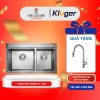 Tặng Vòng Chậu rửa bát Kluger KW8.211S S84 - Hộc rửa tiện ích, chống tràn, cách âm hiệu quả - Giá ưu đãi 8,39 triệu