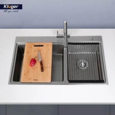 Tặng Vòng Chậu rửa bát Kluger KW8.211S S84 - Hộc rửa tiện ích, chống tràn, cách âm hiệu quả - Giá ưu đãi 8,39 triệu 7