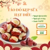 Táo Đỏ Kẹp Sữa Lạc Đà Masmallow Nhân Hạt Điều Bánh kẹo tết A Leaf Foods 500g-1kg