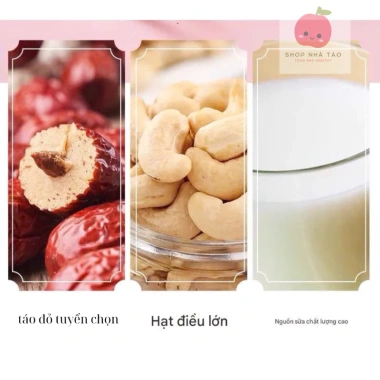 Táo Đỏ Kẹp Sữa Lạc Đàn Nhân Hạt Điều – Phi Hành Gia, Giảm 22% Chỉ 57.500₫ 7 Táo Đỏ Kẹp Sữa Lạc Đàn Nhân Hạt Điều – Phi Hành Gia, Giảm 22% Chỉ 57.500₫ 7
