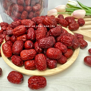 Táo đỏ khô ngọt shop mẹ Tôm - Giá chỉ 35.000, xuất hoá đơn công ty đầy đủ