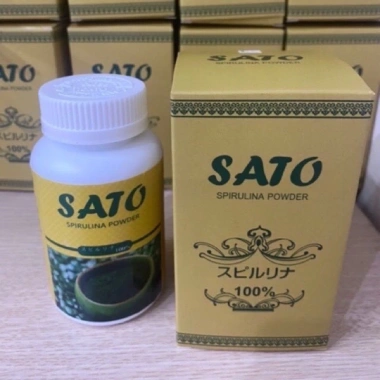 Tảo xoắn bột Sato Nhật Bản - Cấy trắng sáng Spa & TMV, giảm còn 50.000 VND