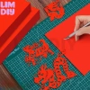 Tập 10 Giấy Bìa Màu Đỏ LIM DIY Giấy Mỹ Thuật Cứng Vừa A3 A4 A5 Hình Tròn 25‑29cm Giá 39.900₫ 8