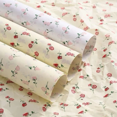 Tập 20 tờ giấy gói hoa ánh ngọc trai, mếch nến, giấy nhăn, giấy vò - Giá 17.000₫ 6 Tập 20 tờ giấy gói hoa ánh ngọc trai, mếch nến, giấy nhăn, giấy vò - Giá 17.000₫ 6