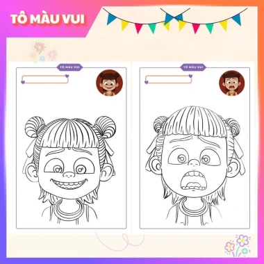 Tập 20 tranh tô màu Natra giấy dày A4/A5 - Đồ chơi giáo dục sáng tạo cho bé 8 Tập 20 tranh tô màu Natra giấy dày A4/A5 - Đồ chơi giáo dục sáng tạo cho bé 8