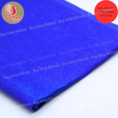 Tập 50 tờ giấy Mếch lụa 45x45cm, đủ màu, nến thô, gói hoa, tài lộc chỉ 12.000đ 4