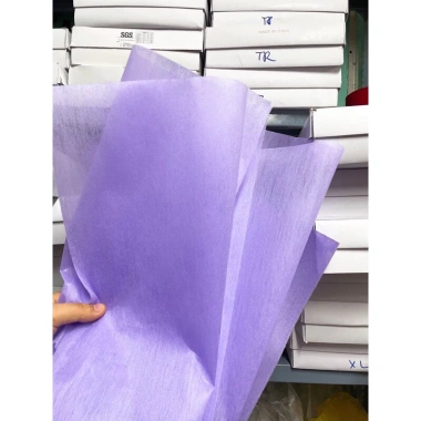 Tập 50 tờ giấy mếch lụa TRƠN gói hoa 60x60cm – Siêu đẹp, giá chỉ 18.000 VND 4
