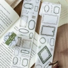 Tạp chí GO 5x200cm Washi Masking Tape - Die-Cut PET Sticker cho Scrapbooking, Junk Journal, Planner DIY, giảm còn 31.570đ 4
