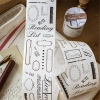 Tạp chí GO 5x200cm Washi Masking Tape - Die-Cut PET Sticker cho Scrapbooking, Junk Journal, Planner DIY, giảm còn 31.570đ 5