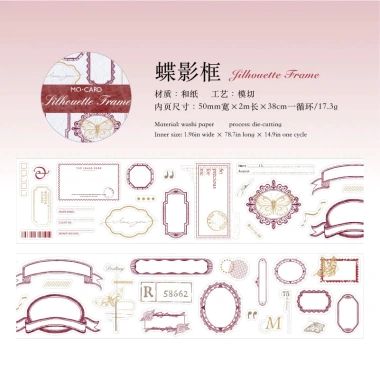 Tạp chí GO 5x200cm Washi Masking Tape - Die-Cut PET Sticker cho Scrapbooking, Junk Journal, Planner DIY, giảm còn 31.570đ 9 Tạp chí GO 5x200cm Washi Masking Tape - Die-Cut PET Sticker cho Scrapbooking, Junk Journal, Planner DIY, giảm còn 31.570đ 9
