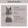 Tạp dề chống thấm nước, thấm dầu, túi lớn đựng đồ và khăn lau tay thời trang Hàn Quốc – Giá chỉ 75.400₫ 4