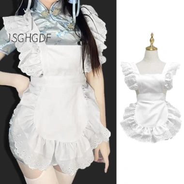 Tạp Dề Người Giúp Việc Xù Eo Halloween Cho Nữ - Cosplay Nhà Bếp Giá Ưu Đãi 155k