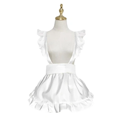 Tạp Dề Người Giúp Việc Xù Eo Halloween Cho Nữ - Cosplay Nhà Bếp Giá Ưu Đãi 155k