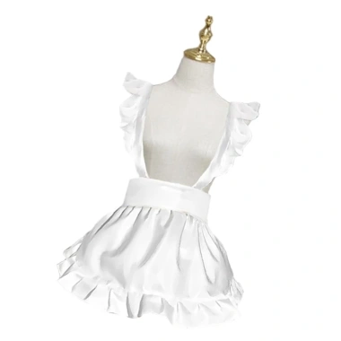 Tạp Dề Người Giúp Việc Xù Eo Halloween Cho Nữ - Cosplay Nhà Bếp Giá Ưu Đãi 155k