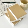 Tập Giấy Ghi Chú Bìa Kraft NO32 - Note Giấy Trơn, Sổ Tay Tối Giản, 31.050 VND